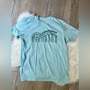 BABY DOOPY | Unisex “Emotional Rollercoaster” Super Soft Tee (L)